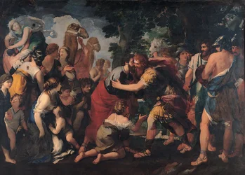 Begegnung zwischen Esau und Jakob